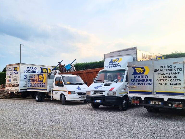 sgomberi capannoni con mezzi rovigo