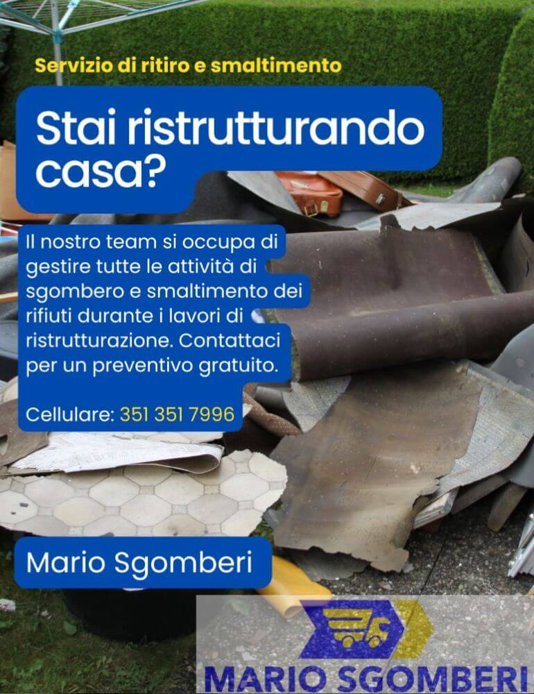 sgomberi ristrutturazione casa rovigo