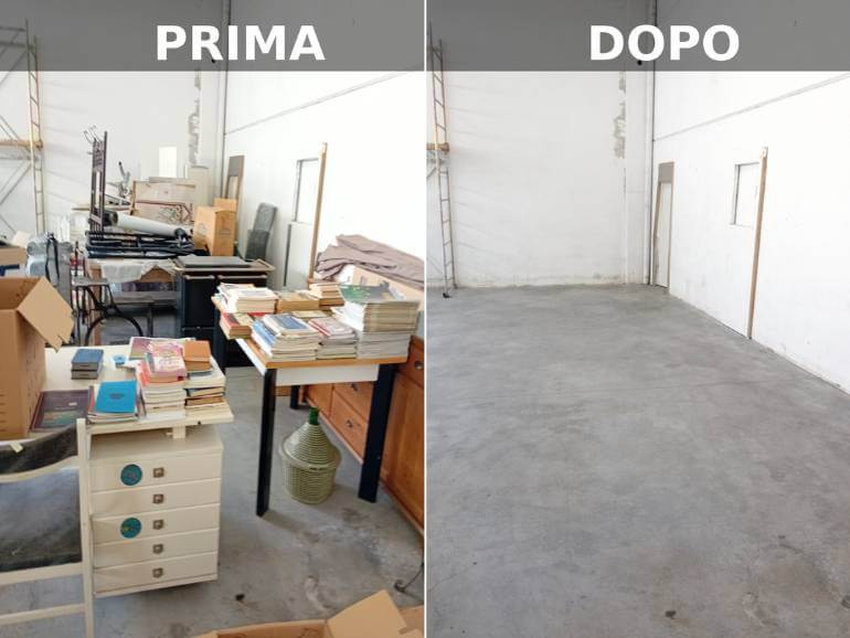 sgombero magazzino piazzola sul brenta